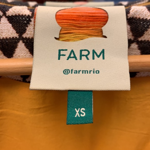 Farm Rio yellow linen maxi dress. US XS - Picture 3 of 11